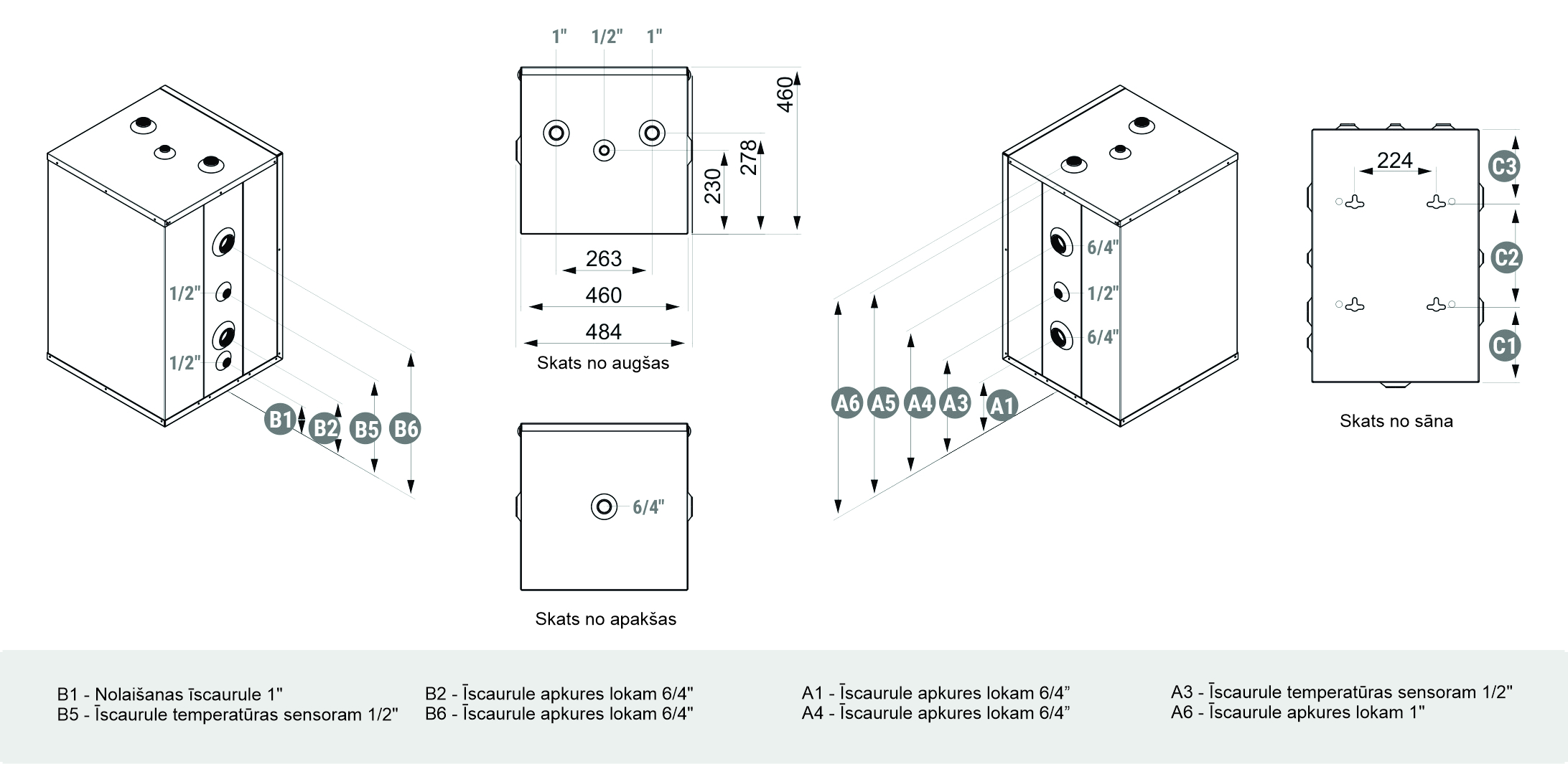 BW Akumulācijas tvertnes